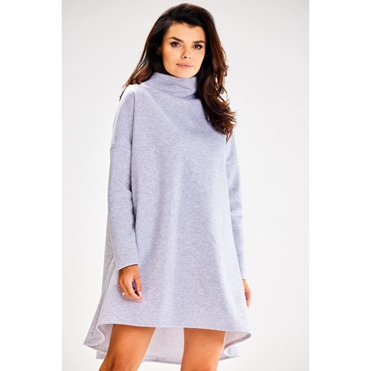 Awama Sukienka w kolorze szarym ze sklepu Limango Polska w kategorii Sukienki - zdjęcie 187509769