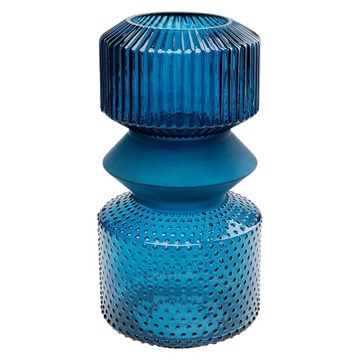 Kare Wazon &quot;Marvelous&quot; w kolorze niebieskim - wys. 36 x Ø 18 cm ze sklepu Limango Polska w kategorii Wazony - zdjęcie 187509775