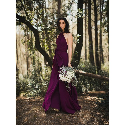 Ceylan Sukienka w kolorze ciemnofioletowym ze sklepu Limango Polska w kategorii Sukienki - zdjęcie 187509798