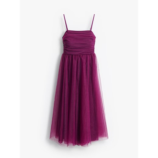 Mohito - Sukienka maxi z szalem - ciemny fiolet ze sklepu Mohito w kategorii Sukienki - zdjęcie 187510936