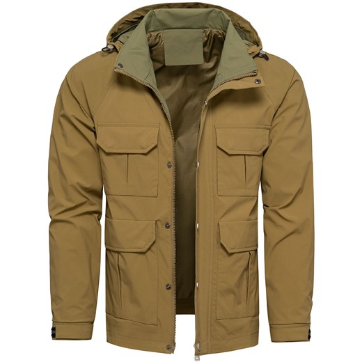 Kurtka męska khaki przejściowa Recea ze sklepu Recea.pl w kategorii Kurtki męskie - zdjęcie 187510969
