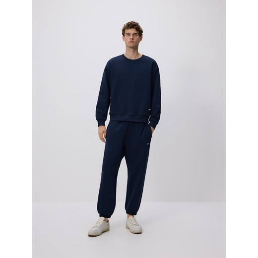 Reserved - Spodnie dresowe comfort fit - granatowy ze sklepu Reserved w kategorii Spodnie męskie - zdjęcie 187511149