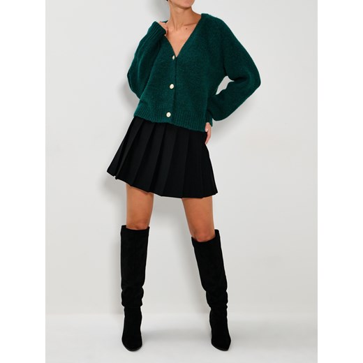 Sinsay - Rozpinany sweter na guziki - zielony Sinsay L Sinsay