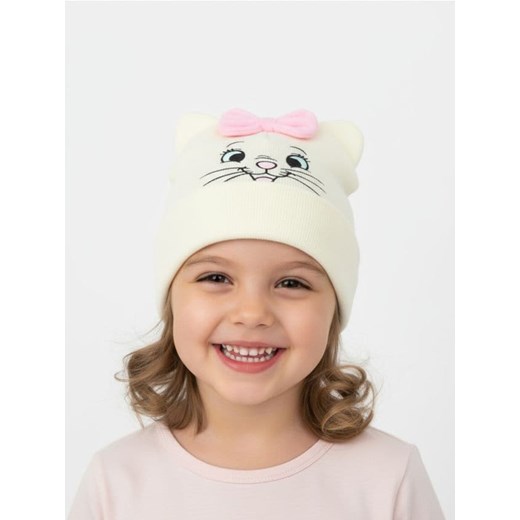 Sinsay - Czapka beanie The Aristocats - biały ze sklepu Sinsay w kategorii Czapki dziecięce - zdjęcie 187513388