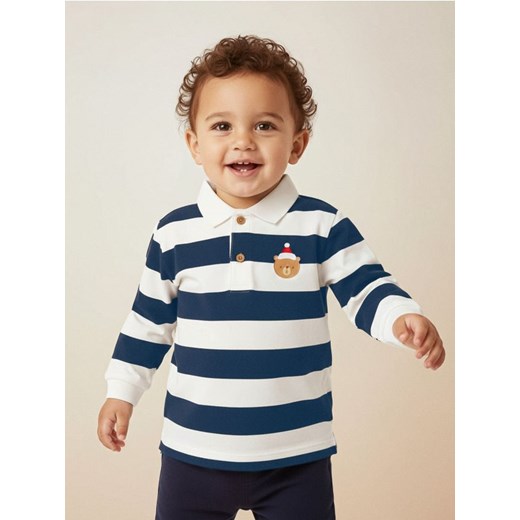 Sinsay - Koszulka z długimi rękawami - kremowy ze sklepu Sinsay w kategorii Bluzy i swetry - zdjęcie 187513419