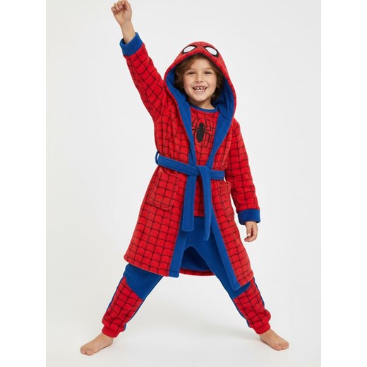 Sinsay - Szlafrok Spider-Man - czerwony ze sklepu Sinsay w kategorii Szlafroki dziecięce - zdjęcie 187513476