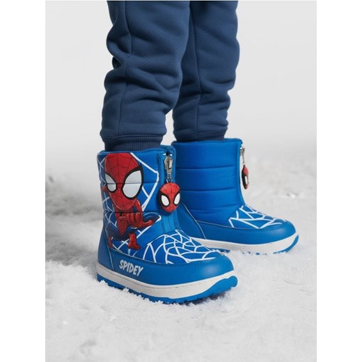 Sinsay - Śniegowce z lekką podeszwą Spidey & His Amazing Friends - niebieski ze sklepu Sinsay w kategorii Buty zimowe dziecięce - zdjęcie 187513555