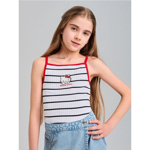 Sinsay - Koszulka na ramiączkach Hello Kitty - wielobarwny ze sklepu Sinsay w kategorii Bluzki dziewczęce - zdjęcie 187513599