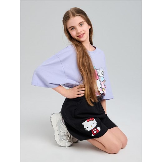 Sinsay - Szorty Hello Kitty - czarny ze sklepu Sinsay w kategorii Spodenki dziewczęce - zdjęcie 187513619