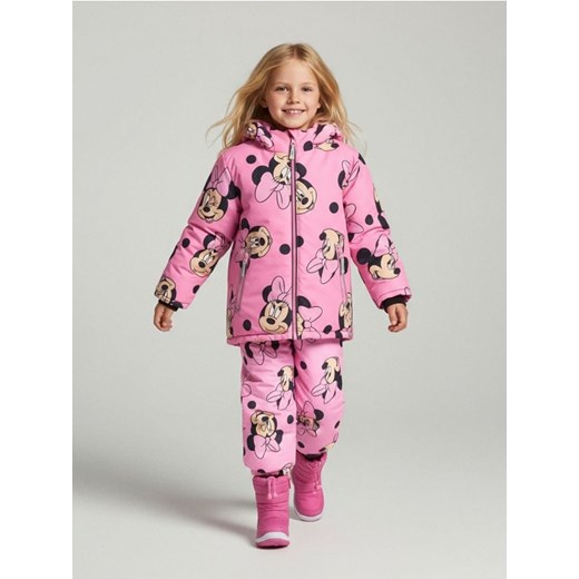 Sinsay - Kurtka ocieplana z kapturem Minnie Mouse - różowy ze sklepu Sinsay w kategorii Kurtki dziewczęce - zdjęcie 187513678