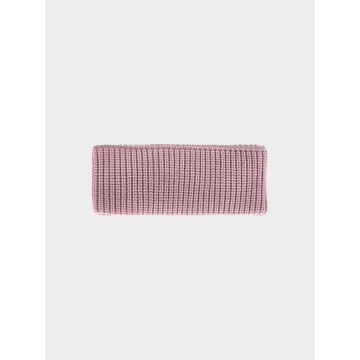 Dziewczęca opaska na głowę 4F 4FJWAW25ABANF115 - różowa ze sklepu Sportstylestory.com w kategorii Opaski dziecięce - zdjęcie 187514006