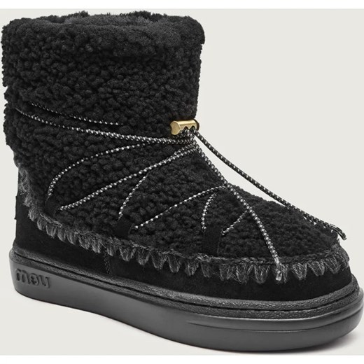 MOU Śniegowce Eskimo | zamsz ze sklepu Gomez Fashion Store w kategorii Śniegowce damskie - zdjęcie 187514278