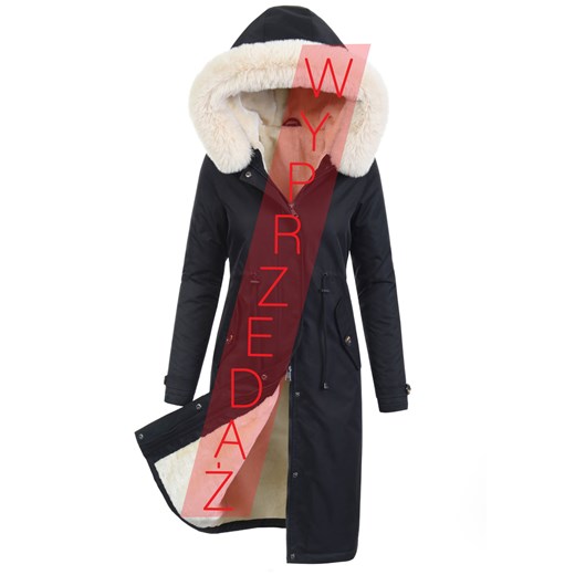 Damska kurtka zimowa ze sklepu brendi.pl w kategorii Płaszcze damskie - zdjęcie 187514286