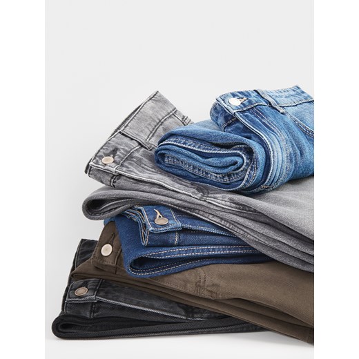 Reserved - Jeansy wide leg - niebieski ze sklepu Reserved w kategorii Jeansy damskie - zdjęcie 187514689