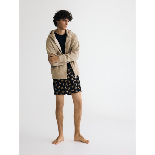 Reserved - 3 pack bokserek Loose - beżowy ze sklepu Reserved w kategorii Majtki męskie - zdjęcie 187514715