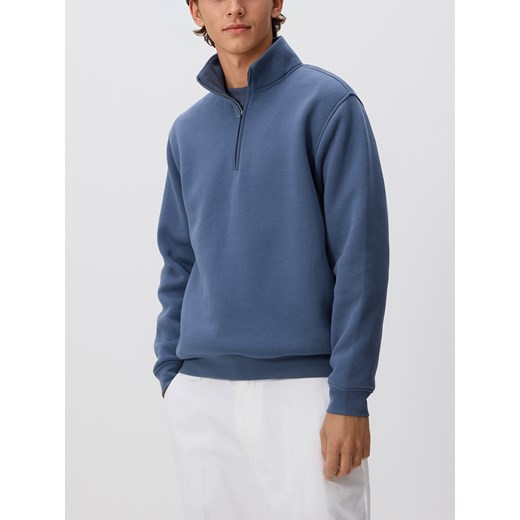 Reserved - Bluza ze stójką - jasnoniebieski ze sklepu Reserved w kategorii Bluzy męskie - zdjęcie 187514786