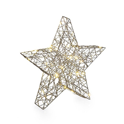 Bizzotto Dekoracyjna lampa LED &quot;Will&quot; w kolorze złotym - 30 x 30 cm ze sklepu Limango Polska w kategorii Oświetlenie - zdjęcie 187515659