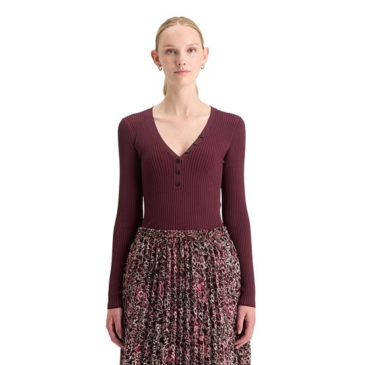 Scotch &amp; Soda Sweter w kolorze bordowym ze sklepu Limango Polska w kategorii Swetry damskie - zdjęcie 187515768