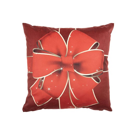 Clayre &amp; Eef Poszewka ze wzorem na poduszkę - 45 x 45 cm ze sklepu Limango Polska w kategorii Poduszki dekoracyjne - zdjęcie 187515969