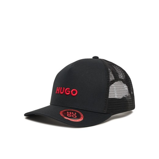 Czapka z daszkiem HUGO 50535942 Czarny ze sklepu eobuwie.pl w kategorii Czapki z daszkiem męskie - zdjęcie 187516205
