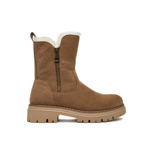 Botki Clara Barson CEO-WS6382-01 Brązowy ze sklepu eobuwie.pl w kategorii Śniegowce damskie - zdjęcie 187516237