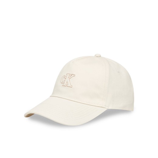 Calvin Klein Czapka z daszkiem Monogram Shine Embroidery Cap LV04F5044G Biały ze sklepu MODIVO w kategorii Czapki z daszkiem damskie - zdjęcie 187516447
