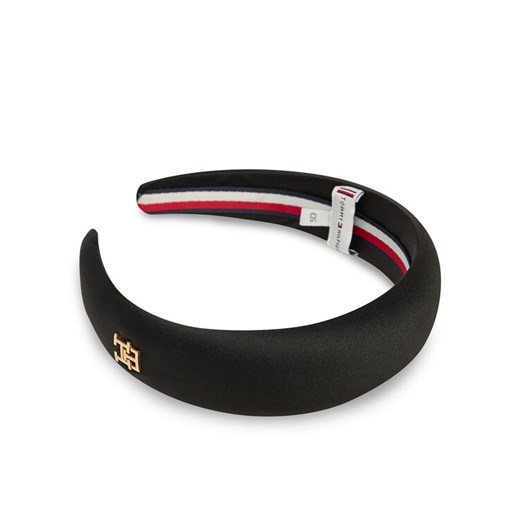 Tommy Hilfiger Opaska Th Elevated Chic Headband AW0AW18220 Czarny ze sklepu MODIVO w kategorii Opaski do włosów - zdjęcie 187516485