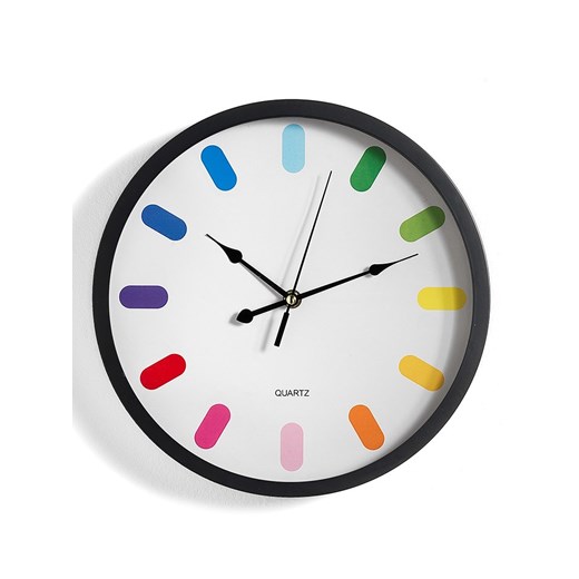 Tomasucci Zegar ścienny &quot;Rainbow&quot; w kolorze białym-  Ø30 cm ze sklepu Limango Polska w kategorii Zegary - zdjęcie 187517165