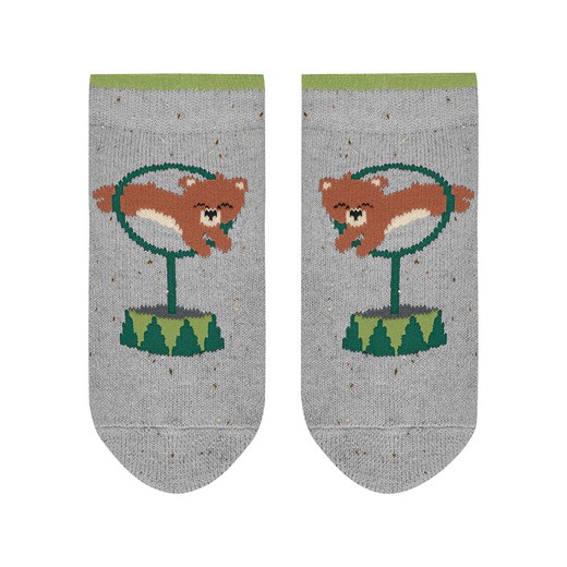 Falke Skarpety &quot;Baby Show Bears&quot; w kolorze szarym ze sklepu Limango Polska w kategorii Skarpetki dziecięce - zdjęcie 187517358