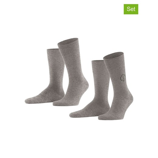 ESPRIT Skarpety (2 pary) &quot;Forest&quot; w kolorze szarym Esprit 43-46 okazja Limango Polska