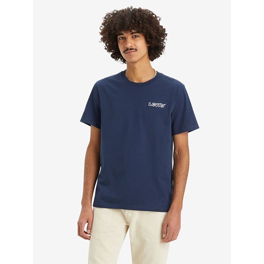 Levi&apos;s Koszulka w kolorze granatowym ze sklepu Limango Polska w kategorii T-shirty męskie - zdjęcie 187517376