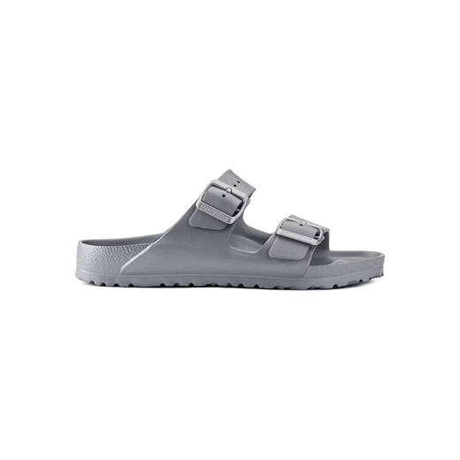 Birkenstock Klapki &quot;Arizona&quot; w kolorze srebrnym ze sklepu Limango Polska w kategorii Klapki męskie - zdjęcie 187517479