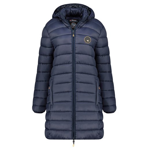 Geographical Norway Płaszcz pikowany &quot;Atikamap&quot; w kolorze granatowym ze sklepu Limango Polska w kategorii Kurtki damskie - zdjęcie 187517549