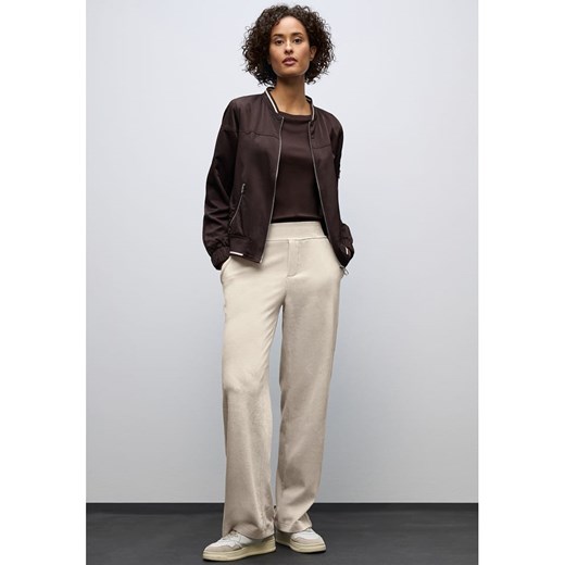 Cecil Spodnie sztruksowe w kolorze kremowym Cecil W44/L30 Limango Polska okazja