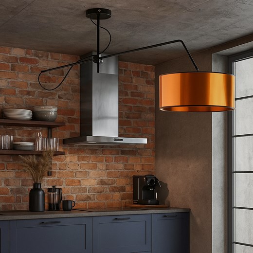 Regulowana lampa sufitowa LED do kuchni RIO MIRROR ze sklepu Lysne w kategorii Lampy wiszące - zdjęcie 187519055