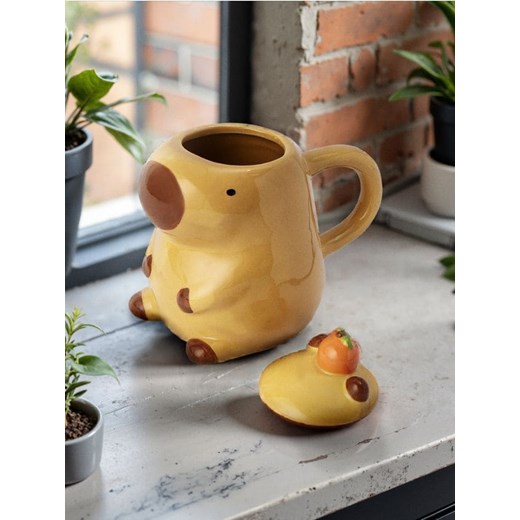 Sinsay - Kubek z motywem kapibary - żółty Sinsay One Size Sinsay