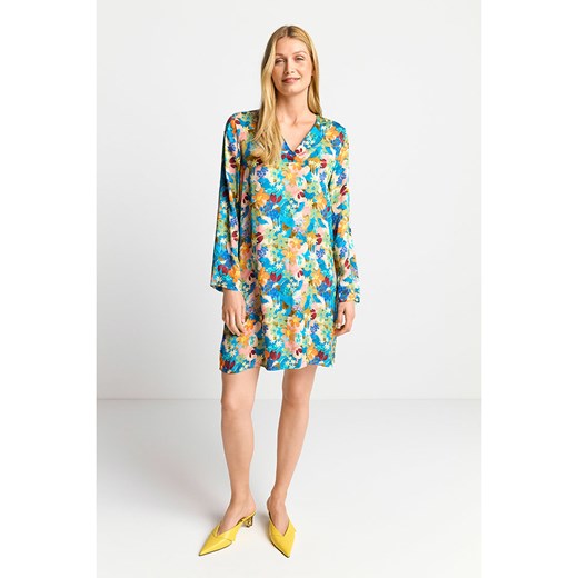 Rich &amp; Royal Sukienka w kolorze turkusowo-pomarańczowym ze sklepu Limango Polska w kategorii Sukienki - zdjęcie 187520179