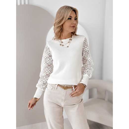 sweter maracot ecru one size ONE SIZE UBRA