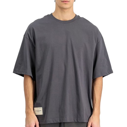 Koszulka męska Alpha Industries Studio Edition 156550684 - szara ze sklepu streetstyle24.pl w kategorii T-shirty męskie - zdjęcie 187520496