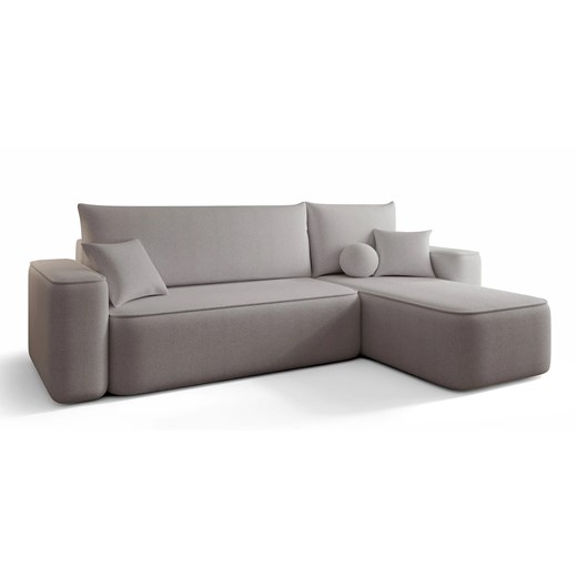 Szary nowoczesny narożnik z funkcją spania G3-C54 ze sklepu Edinos.pl w kategorii Narożniki - zdjęcie 187520679