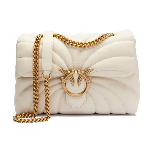 Pinko Skórzana torebka na ramię LOVE PUFF CLASSIC CL ze sklepu Gomez Fashion Store w kategorii Kopertówki - zdjęcie 187520758