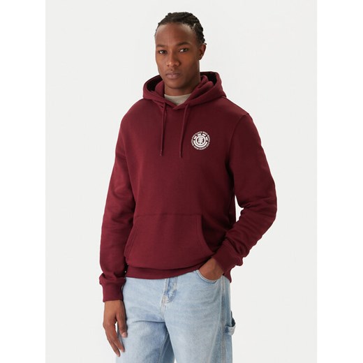 Element Bluza Seal ELYSF00295 Bordowy Regular Fit ze sklepu MODIVO w kategorii Bluzy męskie - zdjęcie 187521418