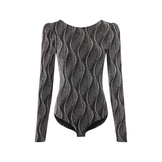 Y.A.S Body - YASYen Kobiety Sztuczne włókno czarny wzorzysty ze sklepu vangraaf w kategorii Bluzki damskie - zdjęcie 187521746