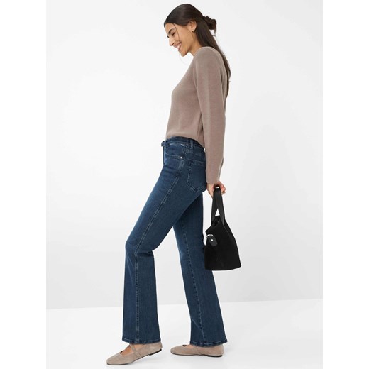 BRAX Dżinsy - Mary Kobiety Bawełna denim jednolity ze sklepu vangraaf w kategorii Jeansy damskie - zdjęcie 187521767