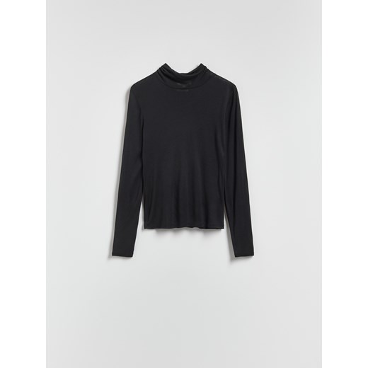 Reserved - Golf z dodatkiem kaszmiru - czarny ze sklepu Reserved w kategorii Swetry damskie - zdjęcie 187522669