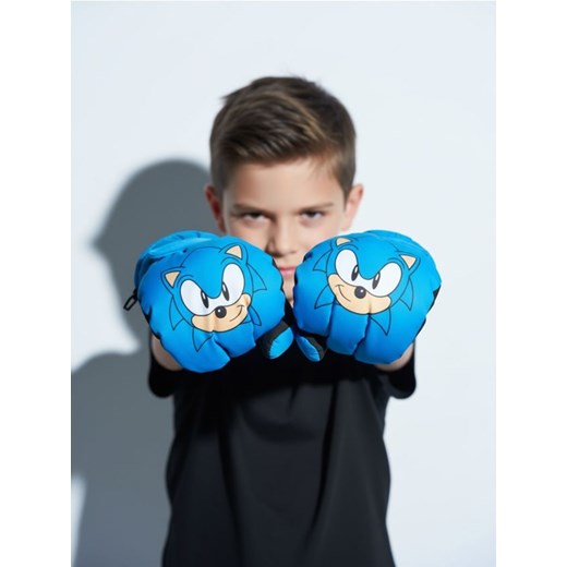 Sinsay - Rękawiczki narciarskie Sonic the Hedgehog - niebieski ze sklepu Sinsay w kategorii Rękawiczki dziecięce - zdjęcie 187523375