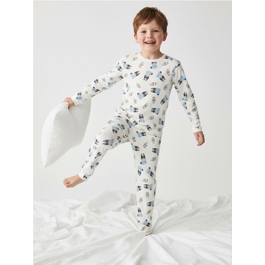 Sinsay - Piżama dwuczęściowa Bluey - biały ze sklepu Sinsay w kategorii Piżamy dziecięce - zdjęcie 187523396