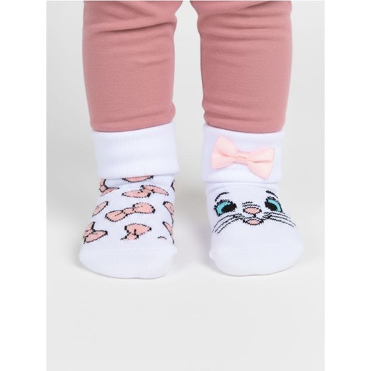 Sinsay - Skarpetki 2 pack The Aristocats - biały ze sklepu Sinsay w kategorii Skarpetki dziecięce - zdjęcie 187523467