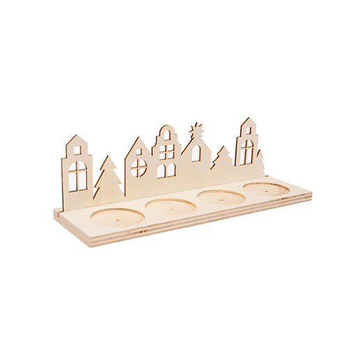 SUNNYSUE Świecznik w kolorze beżowym ze sklepu Limango Polska w kategorii Zabawki - zdjęcie 187523607