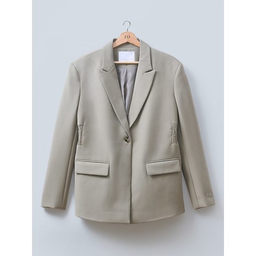 LeGer Blezer &quot;Line&quot; w kolorze beżowym ze sklepu Limango Polska w kategorii Marynarki damskie - zdjęcie 187523635